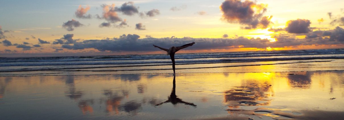 sunset yoga